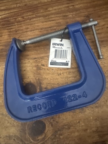 Irwin clamp record 122 - clamp, 122-4