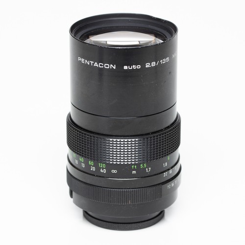Pentacon 135mm lens - lens, auto