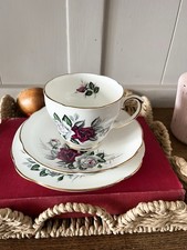 Vintage Trio of Duchess Bone China Tea cup Saucers
