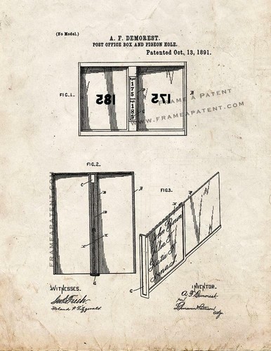 Post office box - office, and