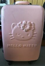rare hello kitty Harrods large pink suitcase 