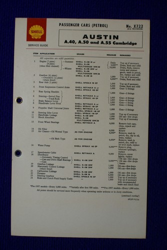 Austin a40 a50 a55 cambridge - a40,