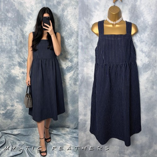 Petite navy pinstripe - navy, 55%