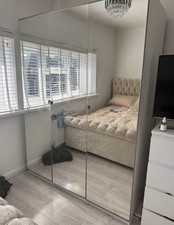 Ikea Pax Mirrored Wardrobe
