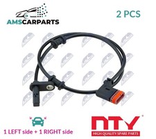 ABS WHEEL SPEED SENSOR PAIR REAR HCA-ME-039 NTY 2PCS NEW OE REPLACEMENT