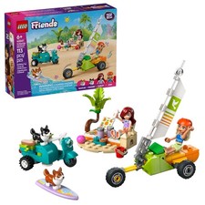 Lego friends surfing - dogs, and