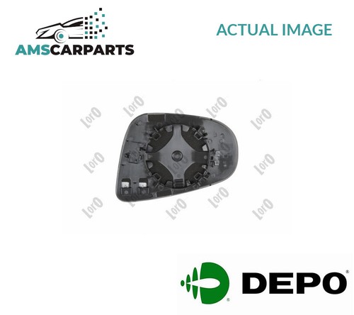 Rear view mirror glass - rear, lhd