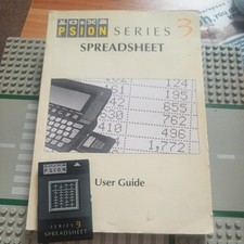 PSION Series 3 SPREADSHEET