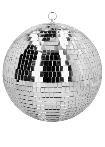 Large glitter mirror - mirror, ball
