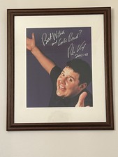 Peter Kay Signed Framed