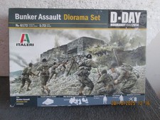 1/72  ITALERI  BUNKER ASSAULT   DIORAMA  SET    (6172)  SEALED   see des