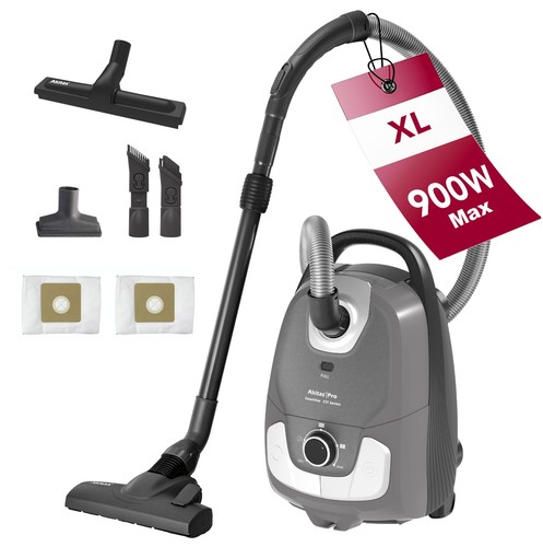 900w bagged vacuum cleaner - bagged,