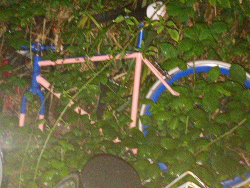 Pink blue retro inspired fixie - blue,