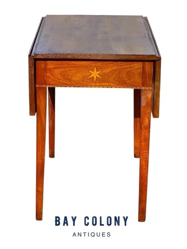 Antique federal mahogany drop - antique,