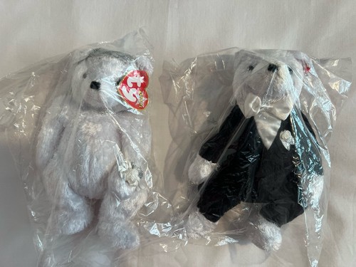 Beanie babies bride and - ty,