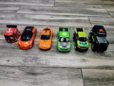 Set Of 6 Car Toys, Road Rippers, Pick Up Truck And Others