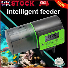 Automatic Aquarium Tank Fish Feeder Timing Feeder Food Dispenser Fish Feeding UK