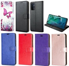 For Oppo A54 5G A74 5G A57 A93 5G Case Leather Flip Gel Wallet Book Phone Cover