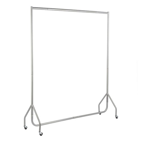 Tall silver heavy duty clothes - silver, heavy-duty