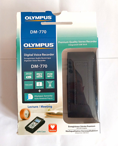 Olympus 770 digital voice - dm-770,