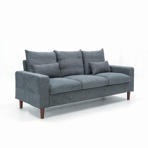 Seater sectional fabric sofa - 3,