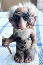 Vintage Nyform Norwegian Troll No.111 (9" Doll) Rare