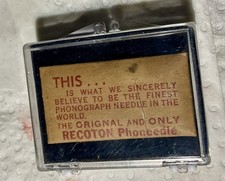 Recoton phoneedle phonograph - phoneedle,