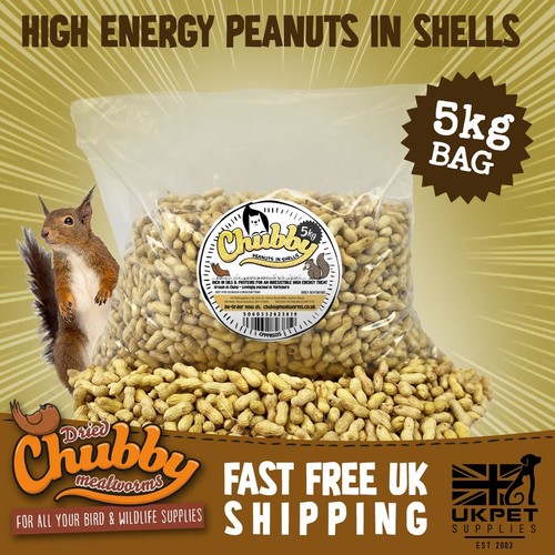 5kg chubby peanuts shells - chubby, in