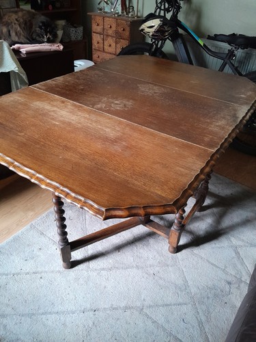 Antique barley twist drop - ,