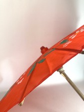 Vintage Chinese Parasol Large Oriental Sun Shade Umbrella VGC