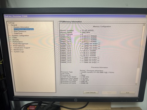 Dell precision t7600 - dell,
