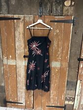 Nicholas Millington Strapless Fitted Dress Women's Size UK 14 Cotton Blend