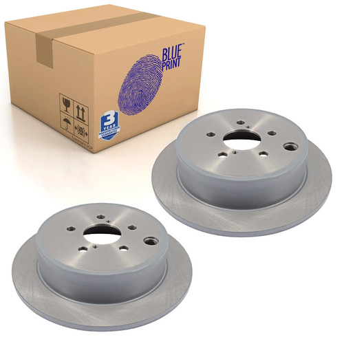 Pair rear brake disc - rear,