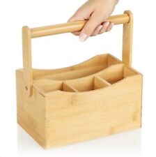 Bamboo 4 Compartment Cutlery