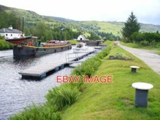 PHOTO  FINGAL ENTERING CULLOCHY LOCK PLEASURE BARGE AND CABIN CRUISER HEADING SO