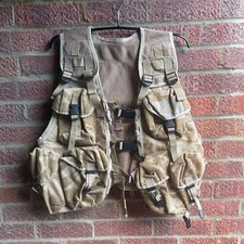 BRITISH ARMY SURPLUS ISSUE DESERT DDPM GENERAL PURPOSE OPS GP COT VEST CARRIER