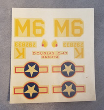 Decals vtg airfix wwii usaaf - decals,