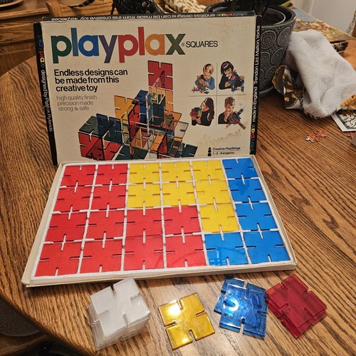 Vintage playplax squares - vintage,