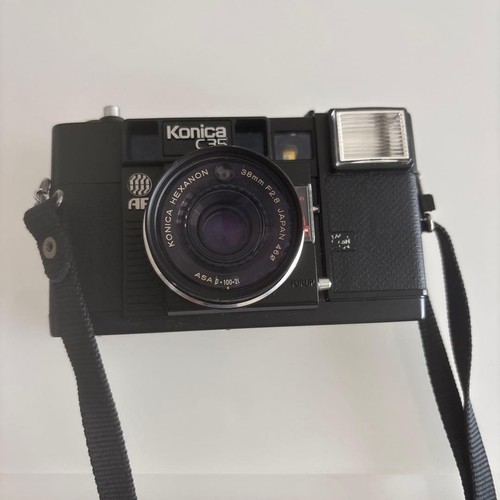 Konica c35 film camera - c35,