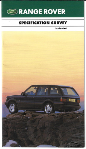 Range rover specifications - range,