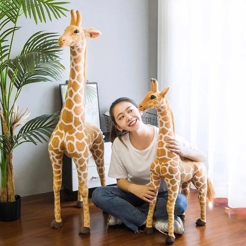 Soft giraffe plush - soft, toy