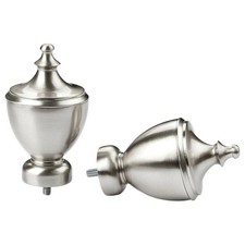 Curtain Pole End Finials Pair