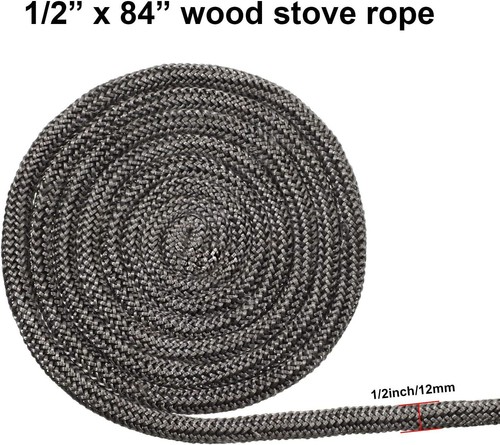 Wood stove door fiberglass - stove,