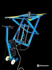 MID RISE MOBILE SCISSOR LIFT  VEHICLE HOIST RAMP  2.7T  LIFTING HEIGHT 1450MM