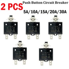 5-30AMP Manual Reset Push