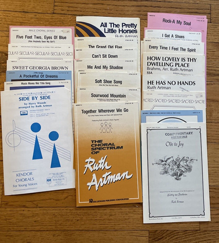 Choral music ruth artman - choral,