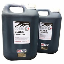 Black carpet dye - interior