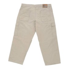 Swing Cargo Trousers - 40W 26L Beige Cotton