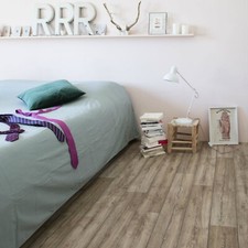 Vinyl Flooring Dark Wood Plank