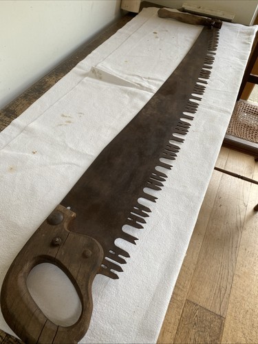 Long antique person logging - long,